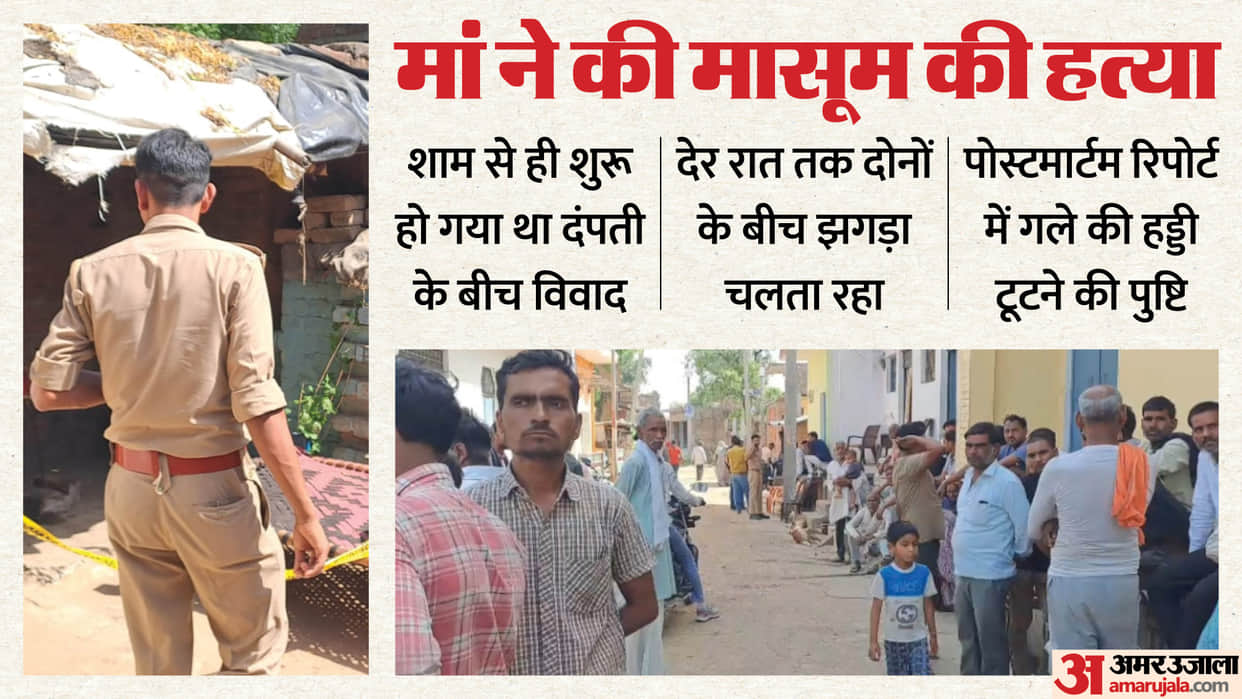 Jalaun Murder Case Daughter kept weeping Mother kept trying to silence her at 2 AM she Killed