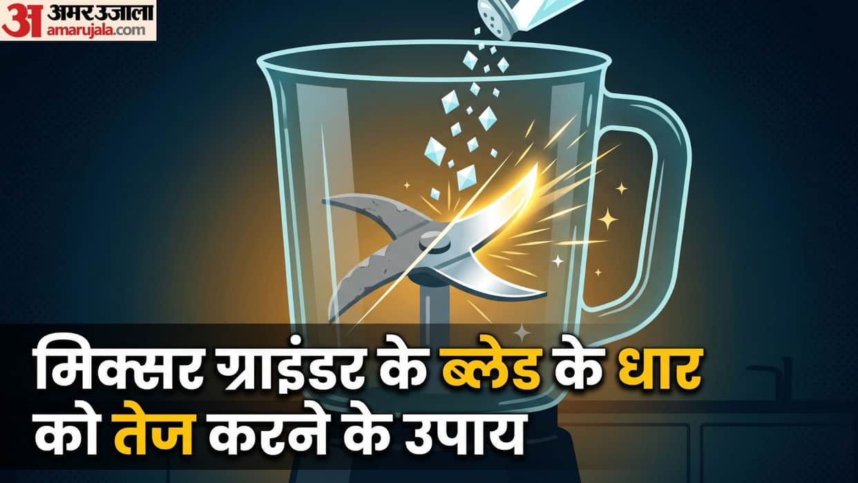Mixer Grinder Maintenance: Easy and Effective Home Remedy to Sharpen Blender Blades Without Any Cost