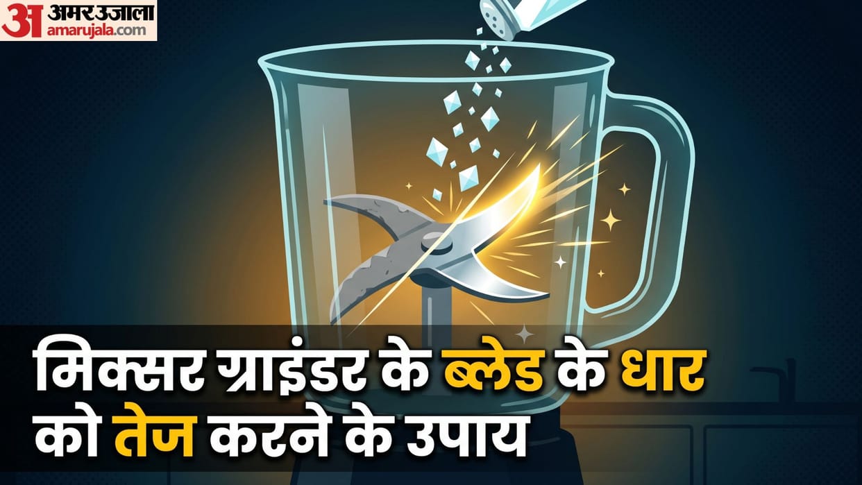 Mixer Grinder Maintenance: Easy and Effective Home Remedy to Sharpen Blender Blades Without Any Cost