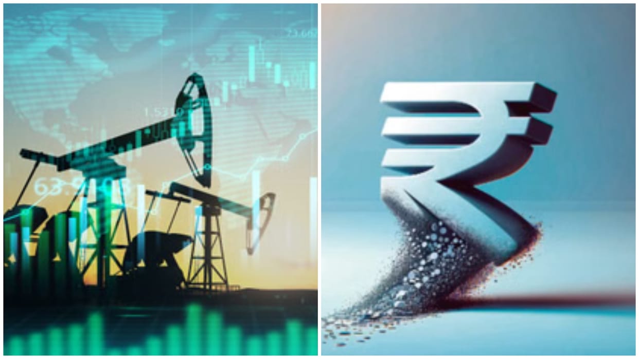 Crude Oil Crisis in India Falling Rupee Expensive Oil Dollar Strong know the details of problem timing news an