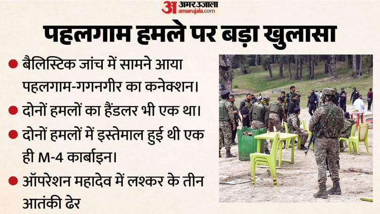 NIA का खुलासा: एक ही M-4 कार्बाइन से हुए थे पहलगाम और गगनगीर हमले, बैलिस्टिक जांच में खुला हमले का ये राज