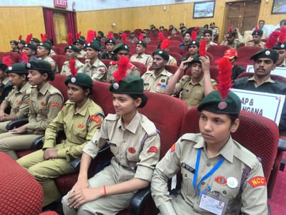 NCC cadets from 17 NCC Directorates across the country showcased the culture of their respective regions.