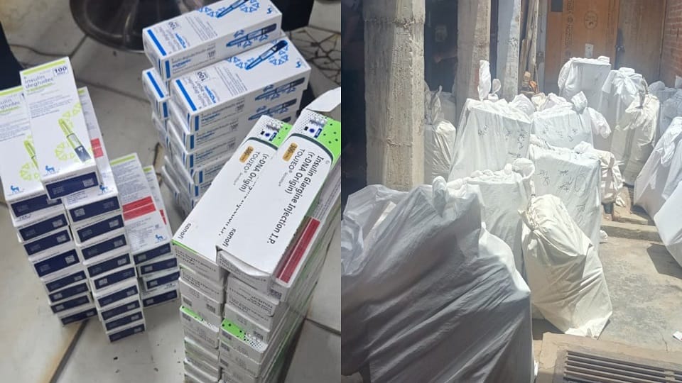 Irregularities found at medicine wholesalers premises during an inspection by Drugs Department in Agra
