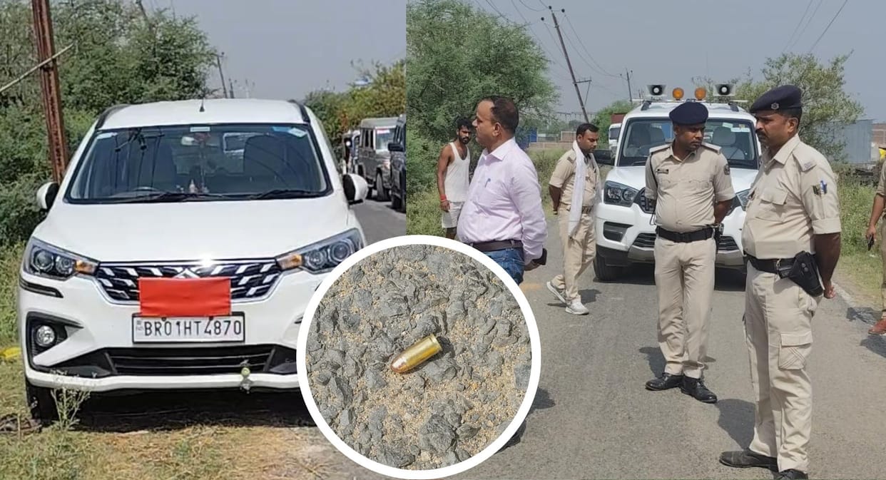 Sensation on Highway Passengers Given Lift Shoot Car Driver Vehicle Found With 'Govt of India GST' Board