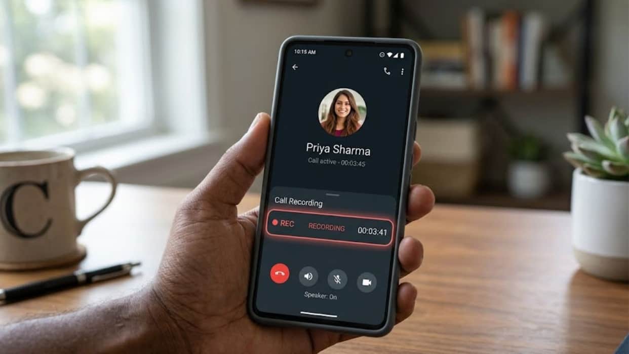 how to record whatsapp calls on android and iphone hindi