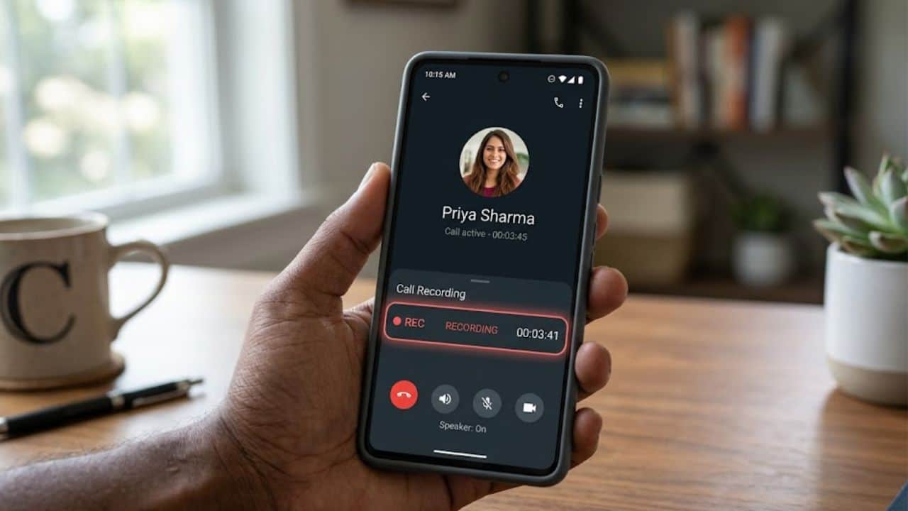 how to record whatsapp calls on android and iphone hindi