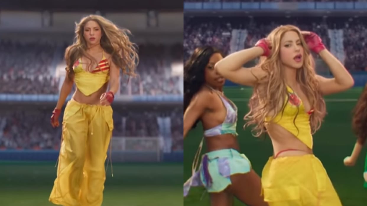 Shakira Dance In Video of FIFA official Song Dai Dai Fans Praise Her