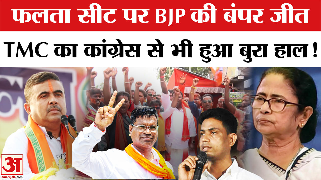 Falta Repoll: फलता विधानसभा सीट पर BJP की बंपर जीत, Mamata की TMC का हुआ बुरा हाल