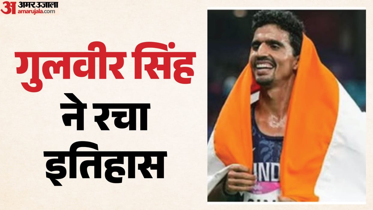 Gulveer Singh Breaks 5000m National Record Again with Silver at LA Track Fest