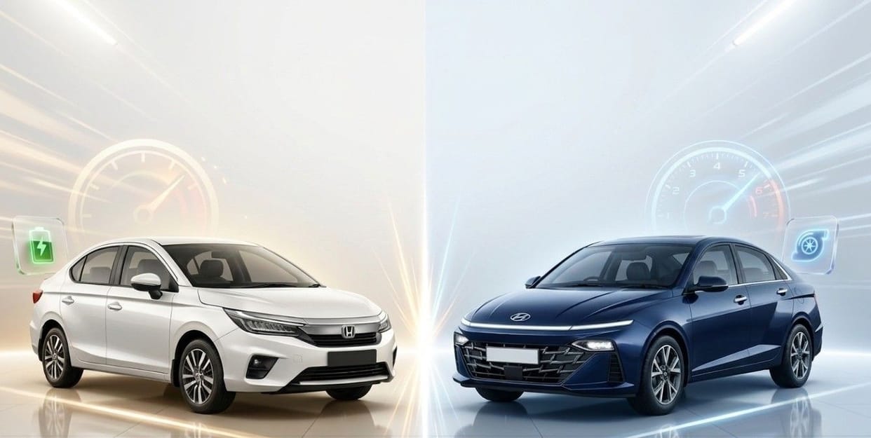Honda City Facelift vs Hyundai Verna: Which Premium Sedan Offers Better Features