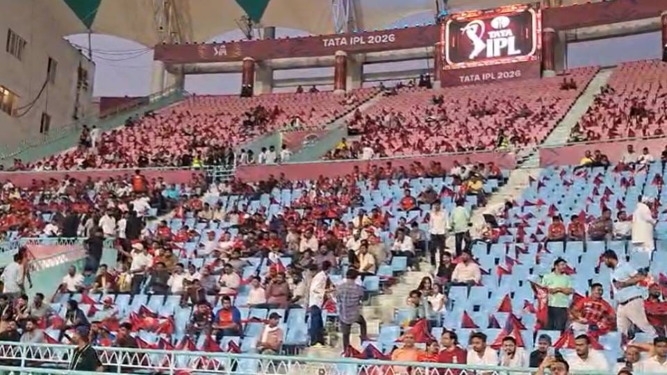Defeated by Heat Cricket Fans Turn Out in Half Numbers for Punjab Kings vs. Lucknow Super Giants Clash