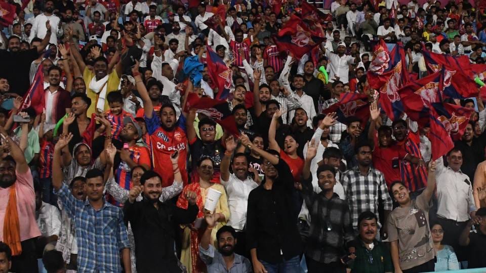 Defeated by Heat Cricket Fans Turn Out in Half Numbers for Punjab Kings vs. Lucknow Super Giants Clash