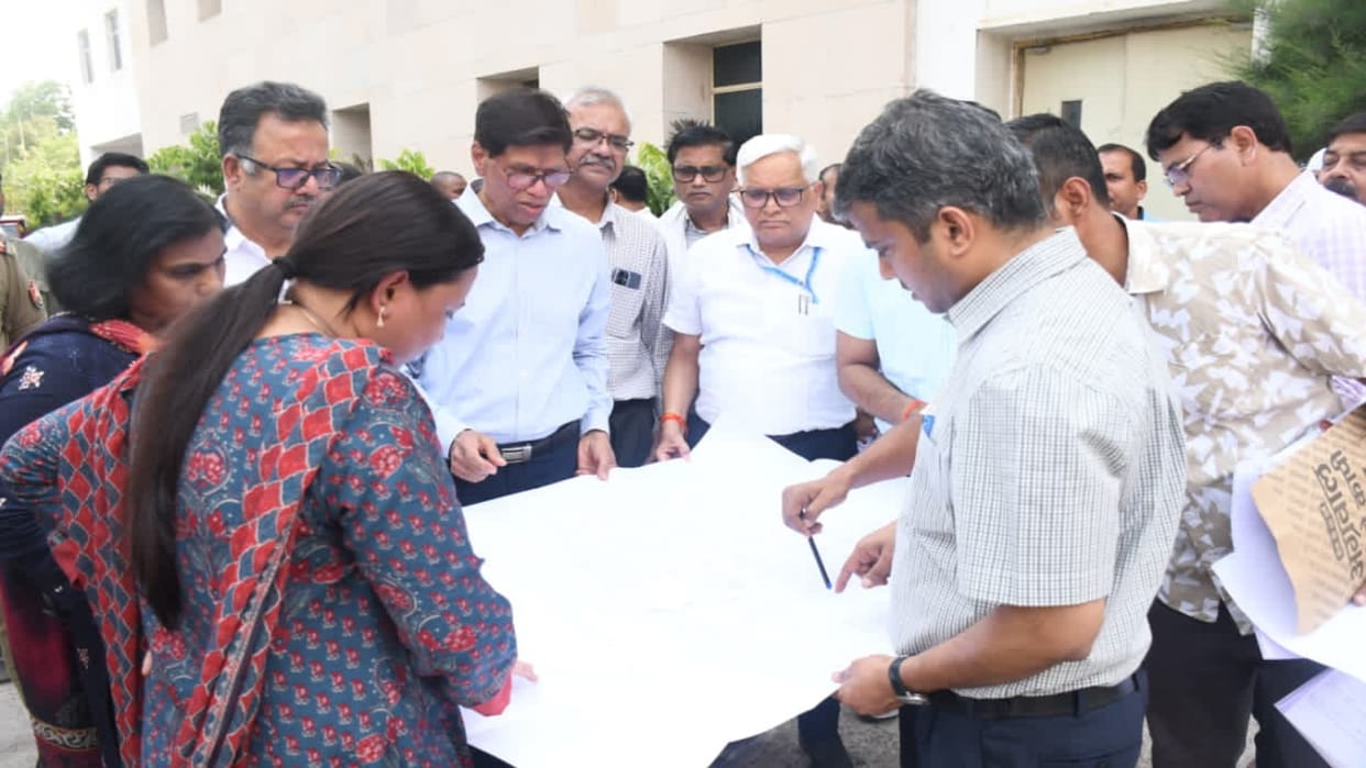 Prayagraj: New children's hospital to open by September, DM inspects under-construction complex