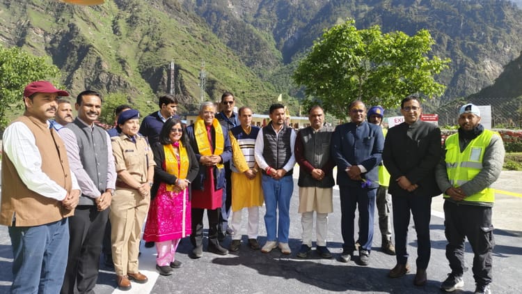 Uttarkashi: मुख्य चुनाव आयुक्त ज्ञानेश कुमार पहुंचे खरसाली, यमुनोत्री मंदिर में करेंगे दर्शन