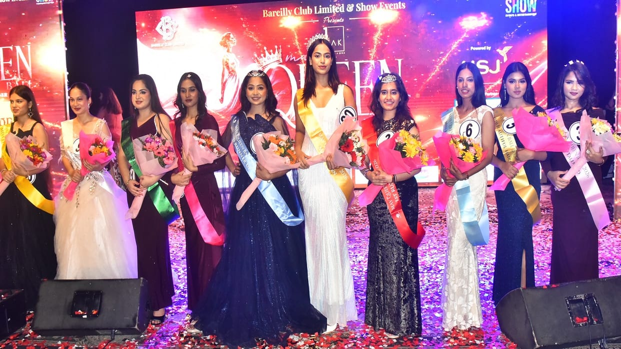 Adya Singh Crowned May Queen Anushka Named Runner-up in Bareilly