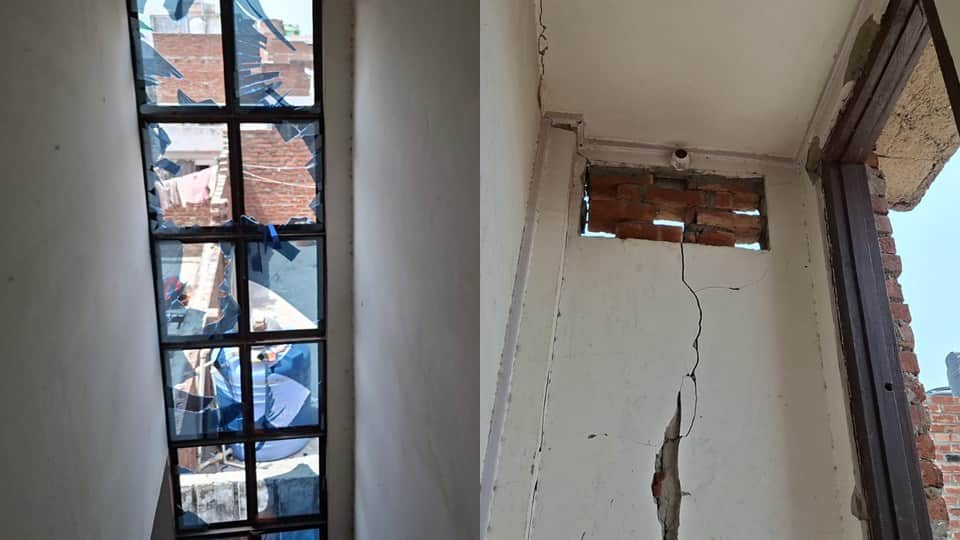 Cylinder Explodes Due to Heat in Moradabad Fragments Land Up to 100 Meters Away