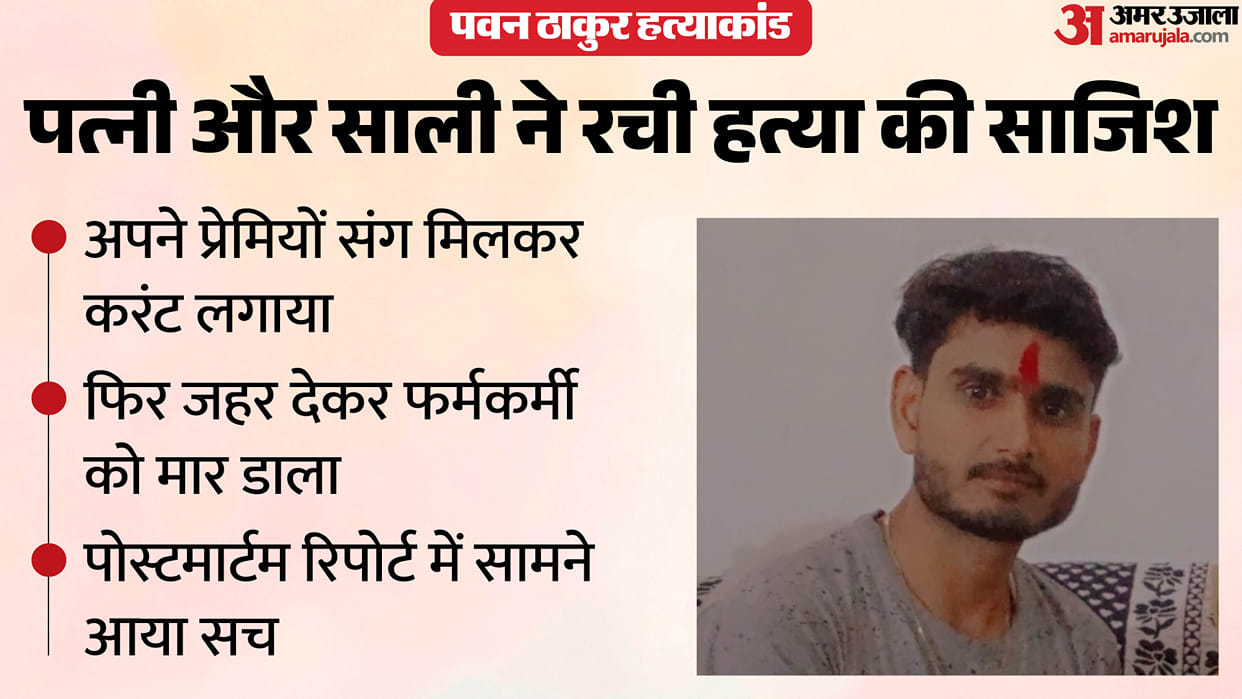 Wife and Sister-in-Law Conspiring with Their Lovers Electrocute and Poison Firm Employee to Death In Moradabad