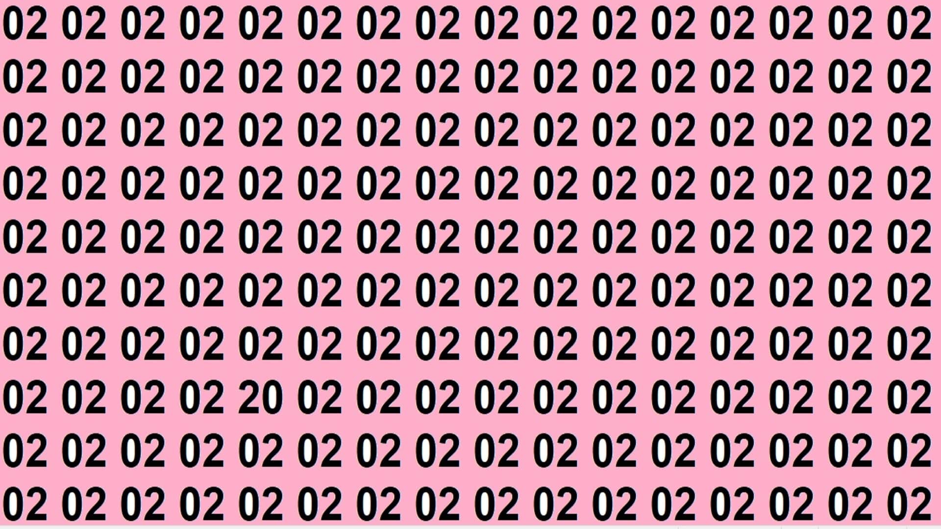 Optical Illusion IQ Test Brain Test Can You Spot 20 in 25 Seconds