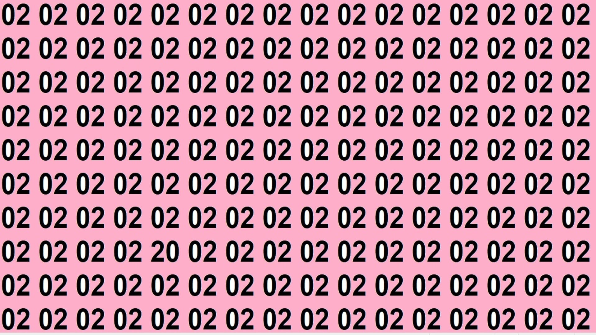Optical Illusion IQ Test Brain Test Can You Spot 20 in 25 Seconds