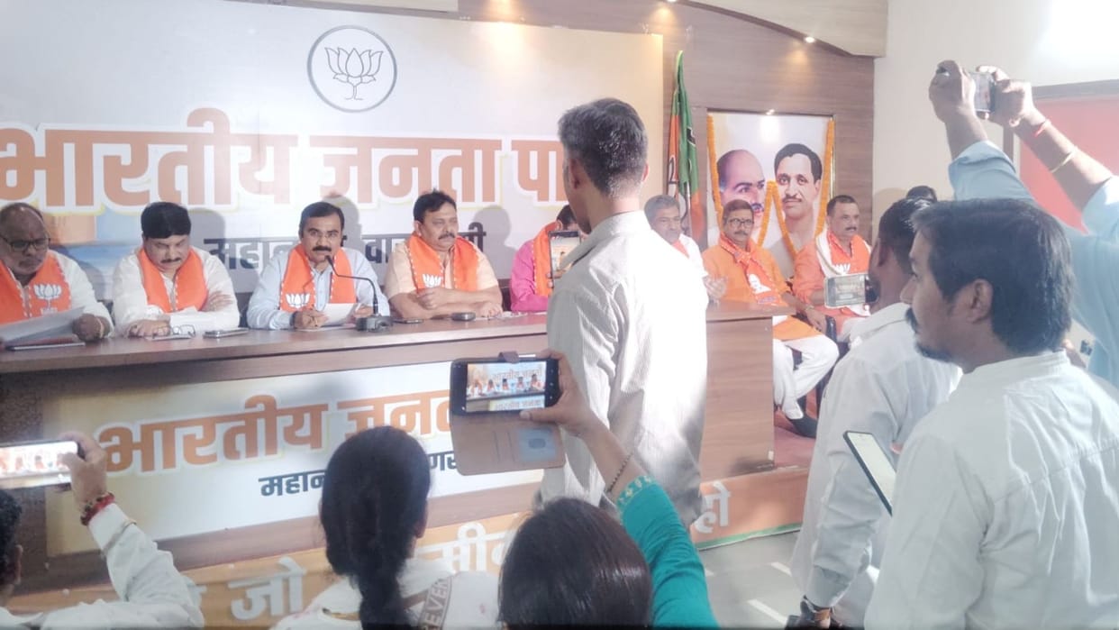 UP Politics BJP Labels Ajay Rai Criminal Vows to Respond Democratically Press Conference in Varanasi