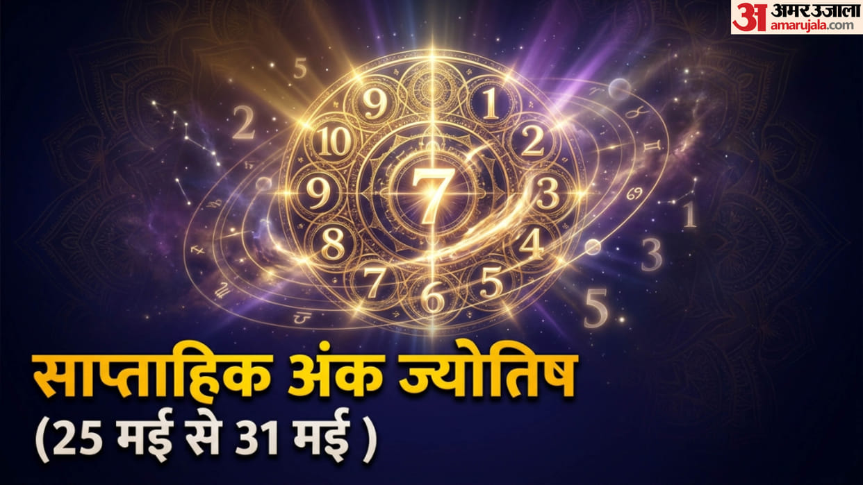Saptahik Ank jyotishfal 25–31 May 2026 moolank 1 to 9 Predictions for Growth Strength Career Finance