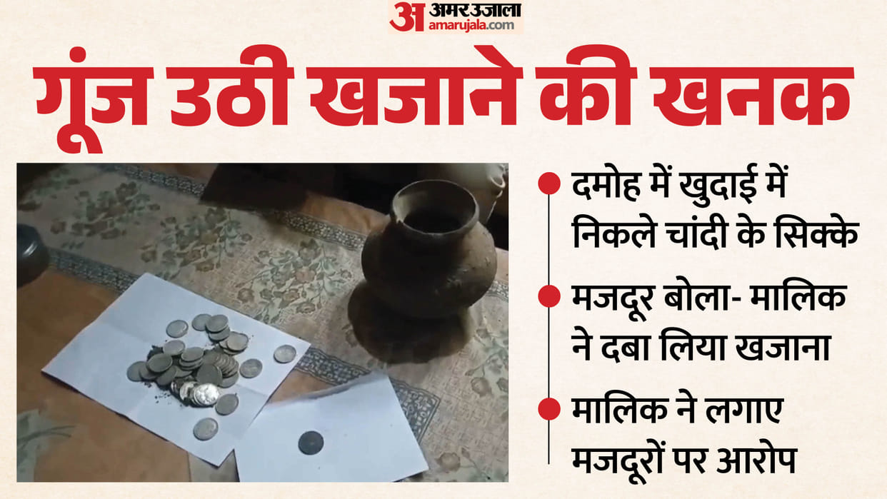 MP News: British-Era Silver Coins Found During Excavation in Damoh Workers Allege 35 Kg Treasure Hidden