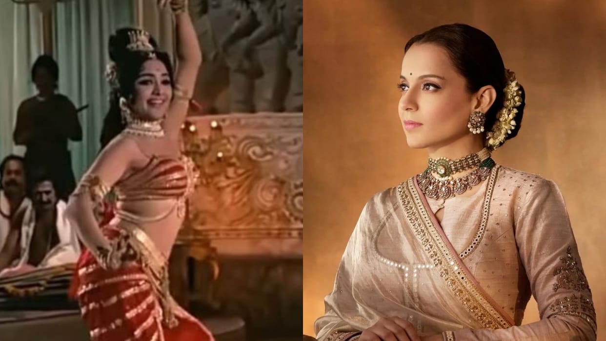 Kangana Ranaut like Vyjayanthimala dance share video on social media