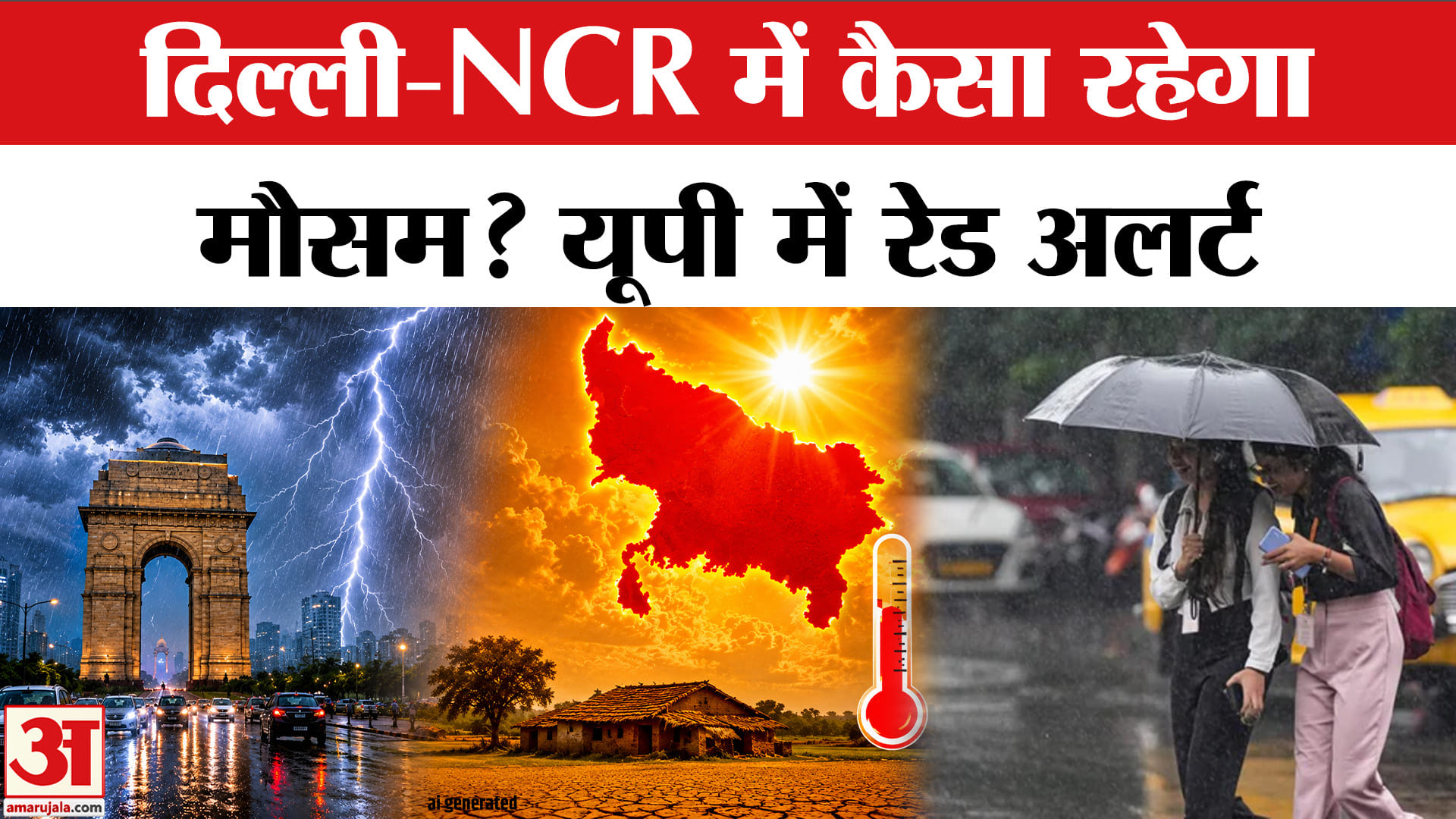 Weather Update : Delhi-NCR में अब इस दिन होगी बारिश, नौतपा में कैसा रहेगा मौसम?