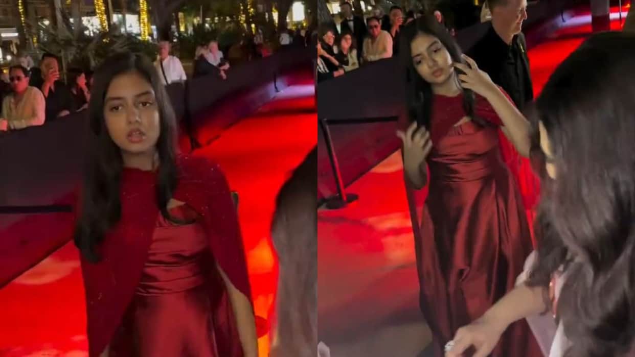 Aishwarya Rai daughter Aaradhya Bachchan cute reaction goes viral from cannes 2026