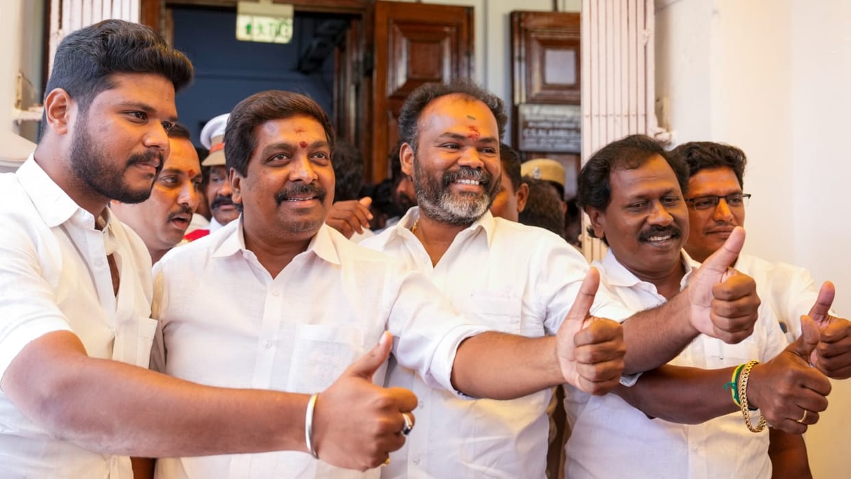 AIADMK rebel MLAs in TN have resigned from their membership of the Legislative Assembly meet Aadhav Arjuna