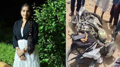 Jhansi: Sister, who was going to take university exam with her brother, died in a road accident
