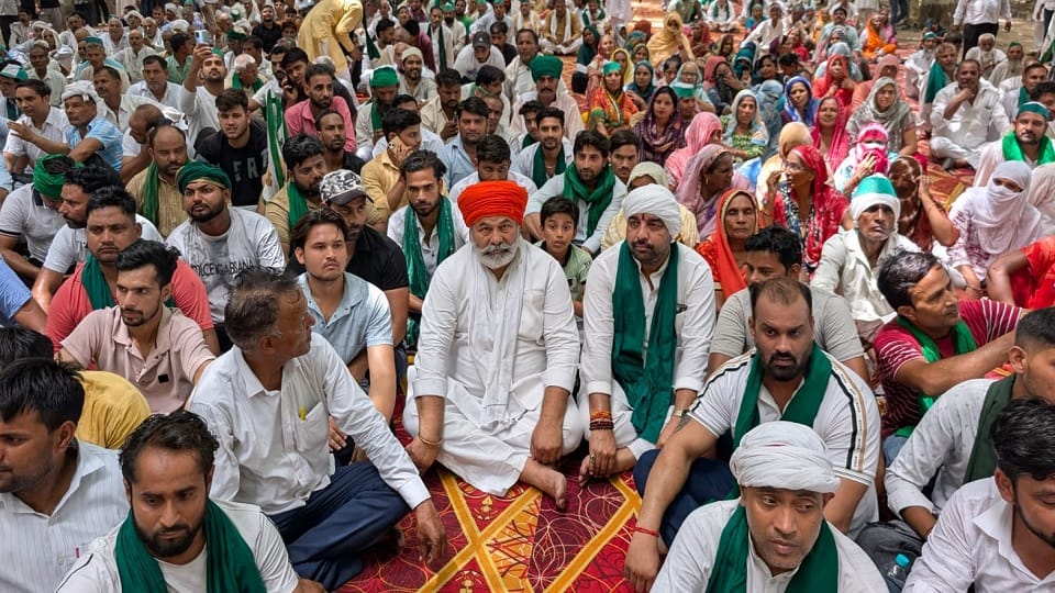 Bharatiya Kisan Union's Mahapanchayat in Ghaziabad
