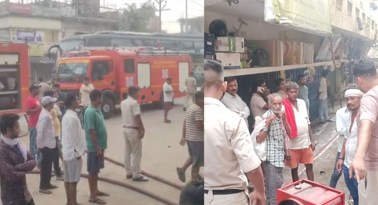 Major Mishap Averted as Fire Guts SBI Regional Office in Bihar