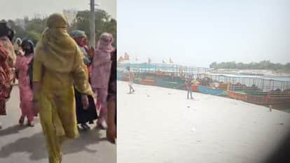 Chaos at Koyal Ghat Over Ban on Century-Old Parikrama Route