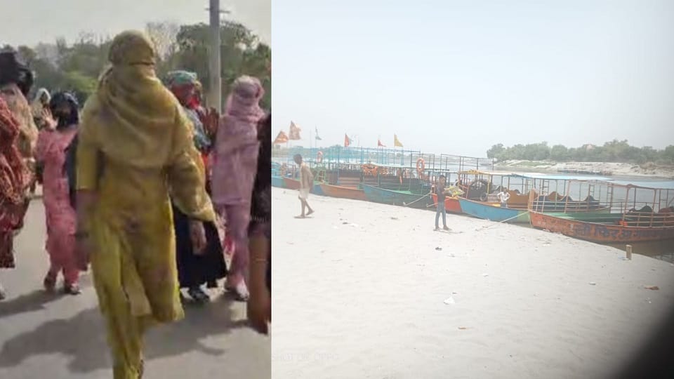 Chaos at Koyal Ghat Over Ban on Century-Old Parikrama Route