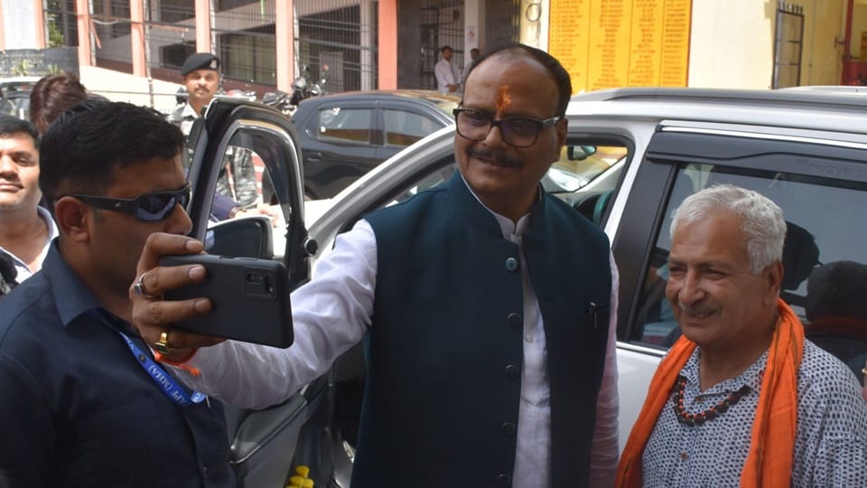 मुरादाबाद में डिप्टी सीएम ब्रजेश पाठक