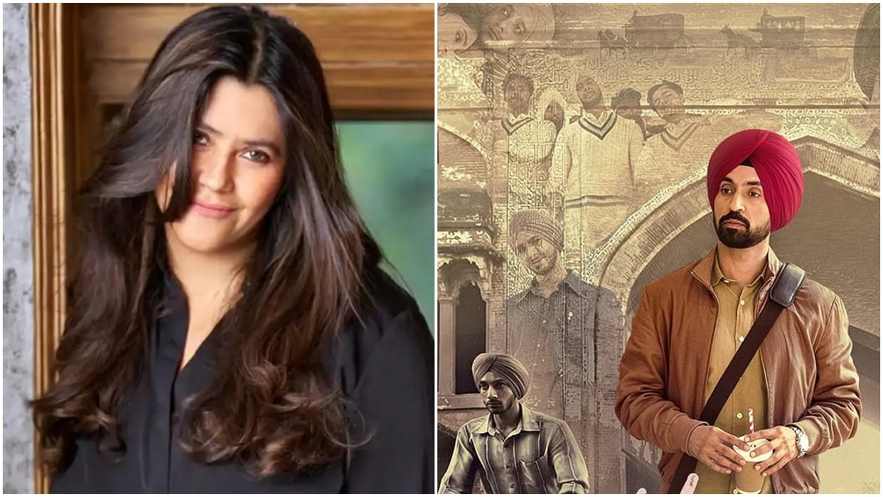 Ektaa Kapoor Watch And Reviewed Imtiaz Ali Main Vaapas Aaunga She Praises Vedang Raina And Diljit Dosanjh