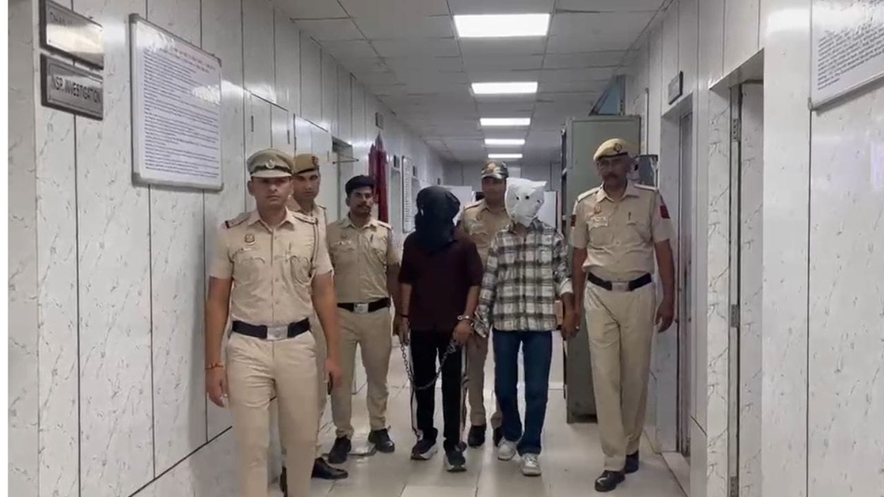 गिरफ्तार आरोपी