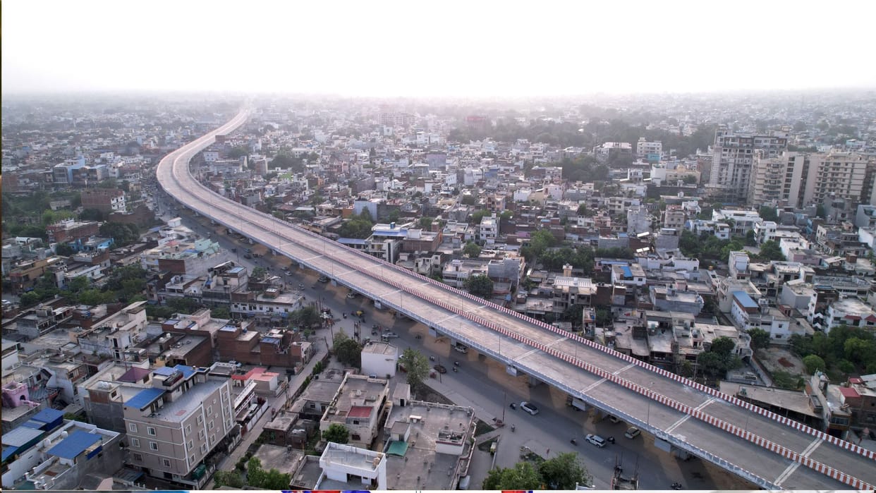 In Gorakhpur, Padleganj Flyover, Nakha Overbridge, Smart Road Ready By June 2026