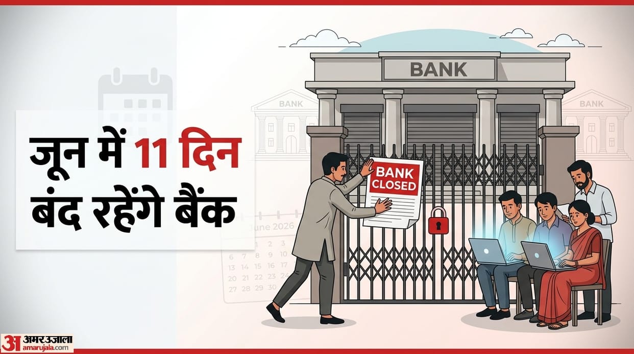 June Bank Holiday 2026: How many days will the banks remain closed in June mein bank kab kab band rahenge