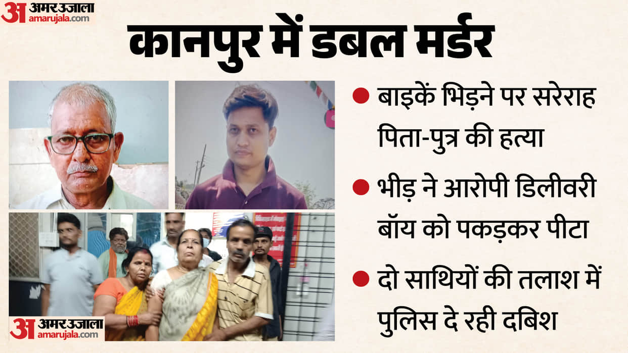 Father and Son Stabbed to Death in Kanpur After Bikes Collide