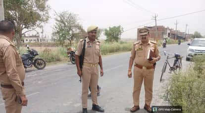 Cyclist Critically Injured After Speeding Car Hits Him in Auraiya