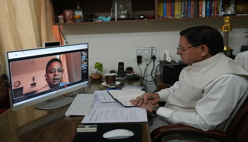 cm pushkar singh dhami directs officials on encroachment land law