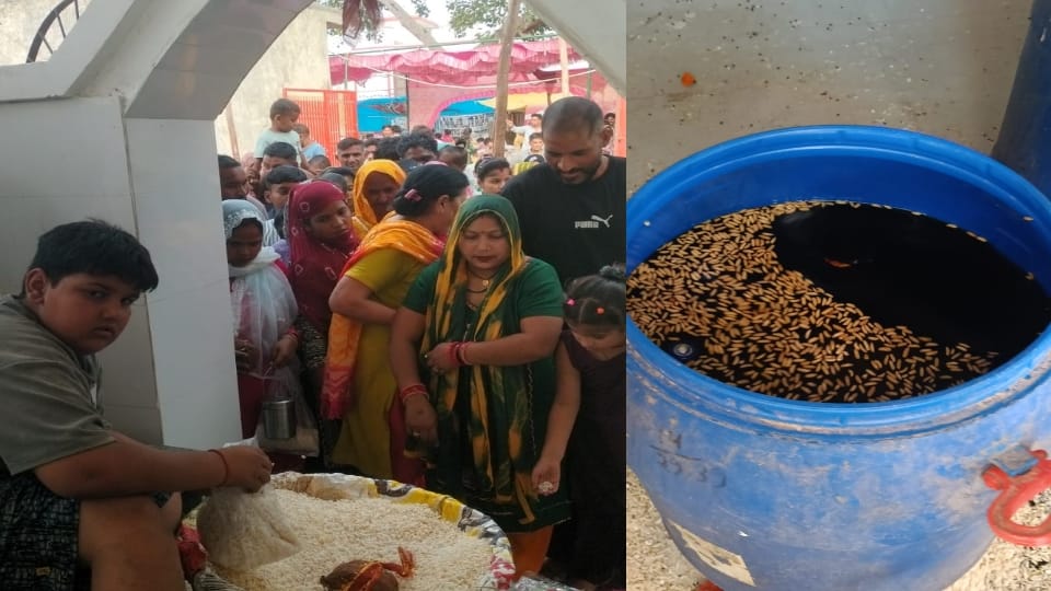 UP: The rituals of this fair of Meerut are unique, 300 liters of liquor has been offered in the temple