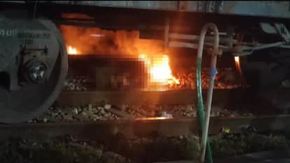 Youth climbs onto freight train wagon at Moradabad Railway Station; dies after being electrocuted by OHE lines