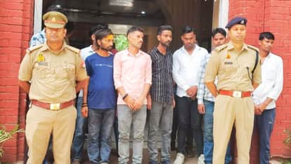 Varanasi News 11 Arrested from Kaal Bhairav Temple Complex Charges of Extortion Assault Crackdown Continue