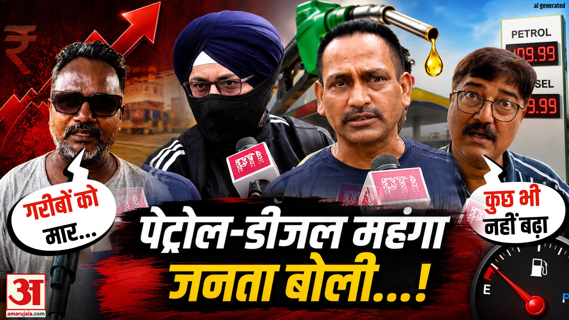 पेट्रोल-डीजल के दाम 10 दिन में चौथी बार बढ़े, सुनिए जनता ने क्या कहा