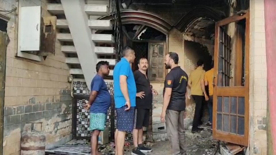 Jalandhar Fire Breaks Out Due to Short Circuit in Home Temple Fan Smoke Spreads Several Suffer Burns