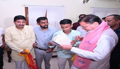 cm dhami directs officials on power water and public issues in haldwani