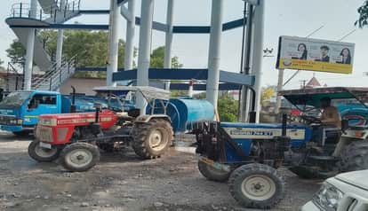haldwani water crisis tanker line after shishmahal filter plant motor failure